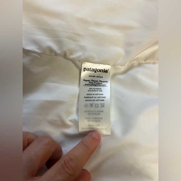Patagonia Women’s Los Gatos Fleece Vest – Birch White – Size S - Picture 9 of 10